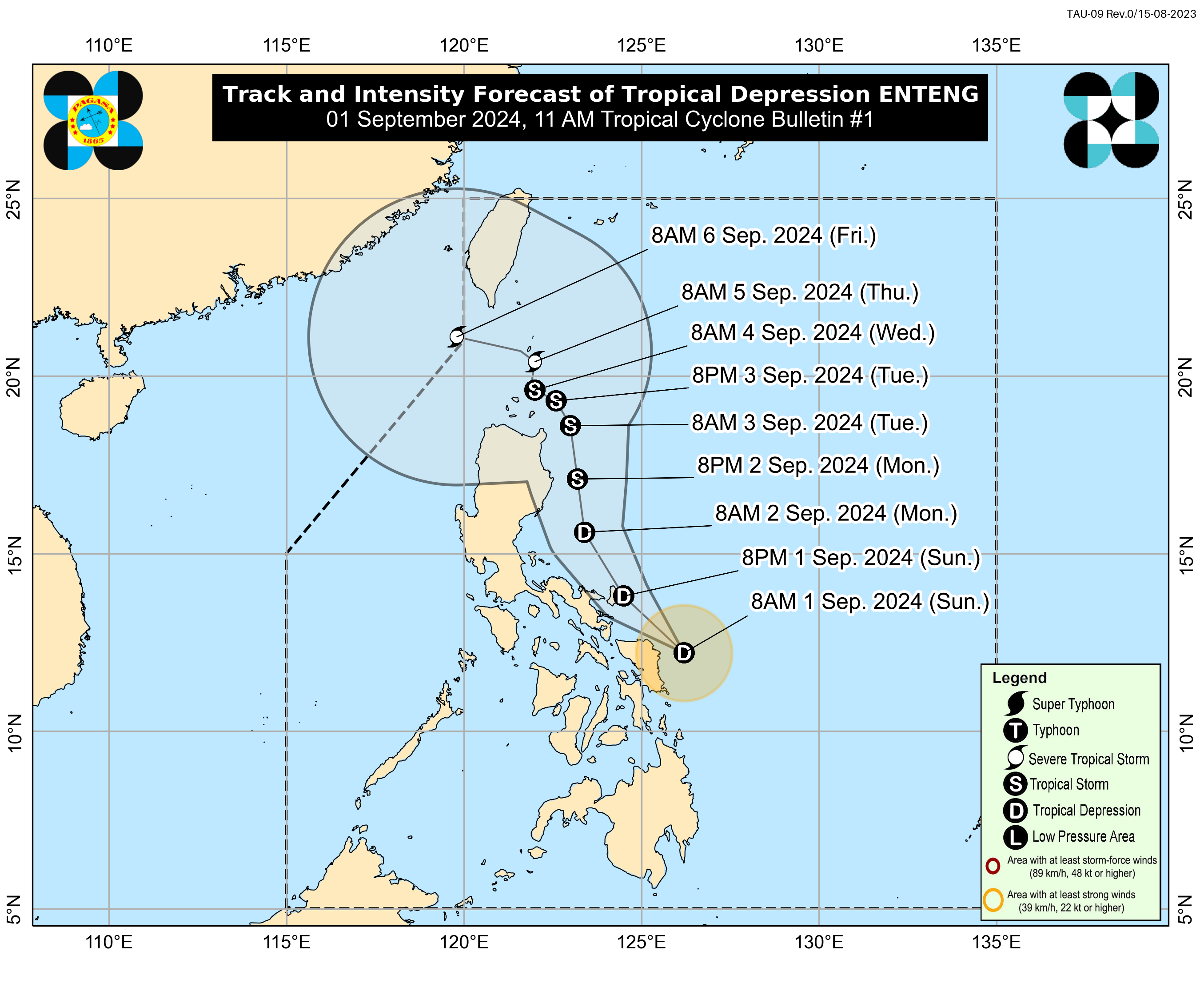 Classes Suspended Due To Typhoon Enteng Storm Signals Up