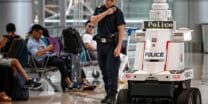 Singapore police robot