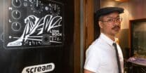 Brian Leung, host of radio programme "We Are Family,'' poses for a photograph at his office in Hong Kong on July 29, 2023. A radio show promoting LGBTQ equality will end its 17-year run at Hong Kong's public broadcaster on July 29, with station management citing "changes in programme" as the reason for cancellation. The axing of "We Are Family" comes after Beijing crushed Hong Kong's democracy movement and imposed a sweeping national security law in 2020, which critics say has fractured civil society and silenced dissent. (Photo by Bertha Wang / AFP)