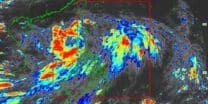 PAGASA satellite image (Tropical Depression Dodong, 4:30 pm image, 7-14-2023)