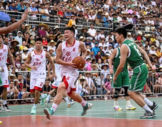 Village basketball in China