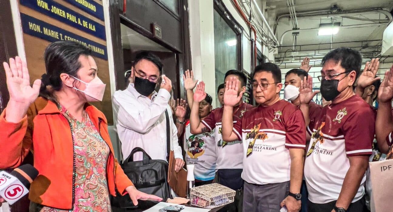 Black Nazarene devotees file charges vs Pura Luka Vega