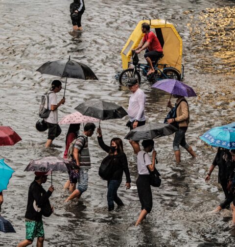 Heavy rains hit Metro Manila on Thursday, August 31, 2023 (Photo: Ryan Baldemor/RepublicAsia