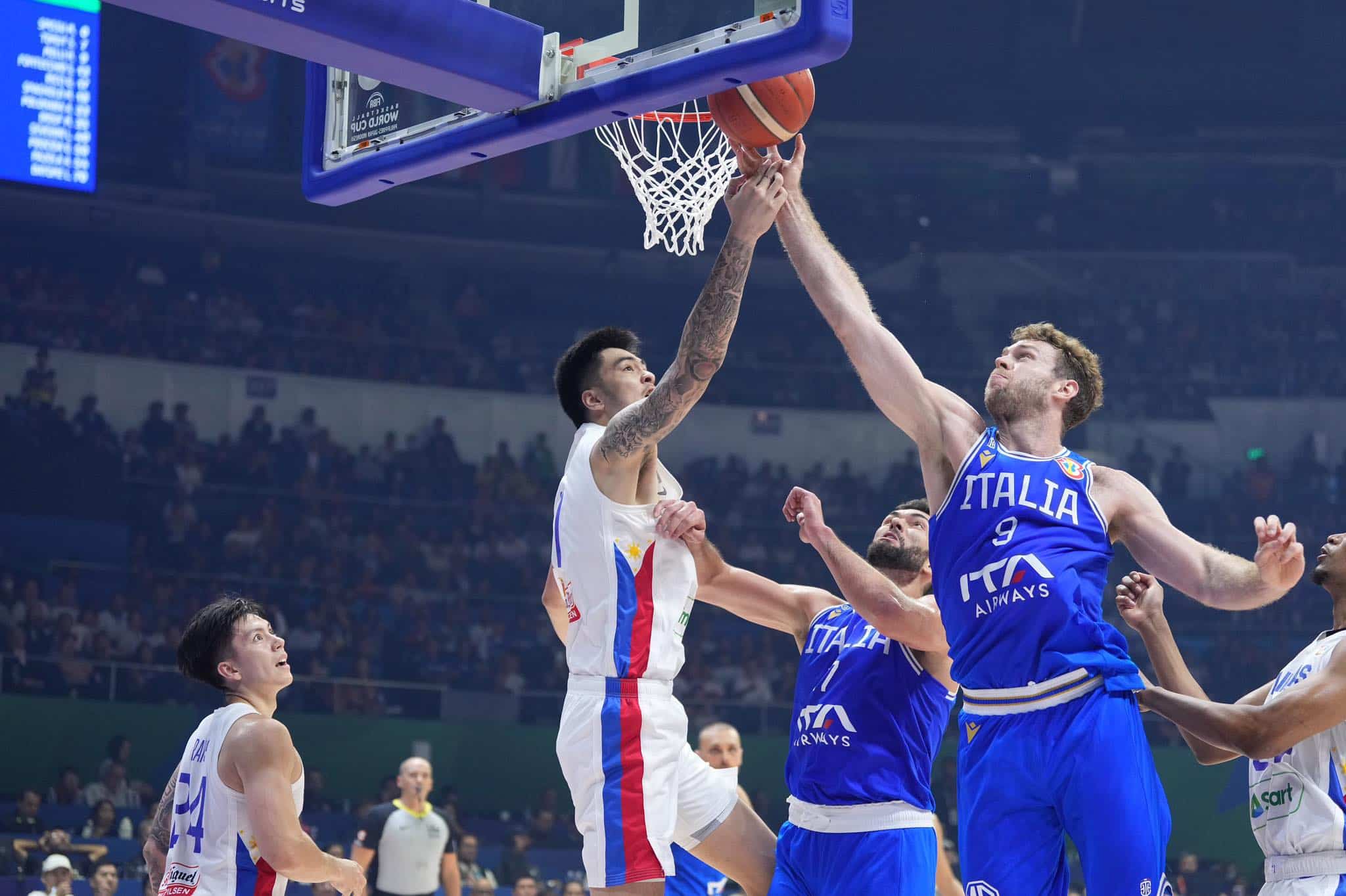 FIBA Hotshooting Italy sends Philippines to early exit