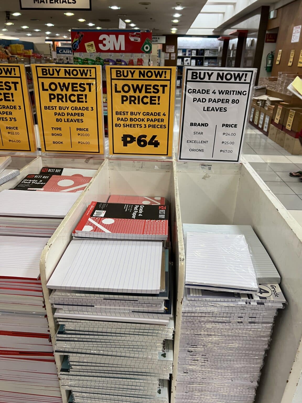 Divisoria vs. Malls, a price guide to school supplies