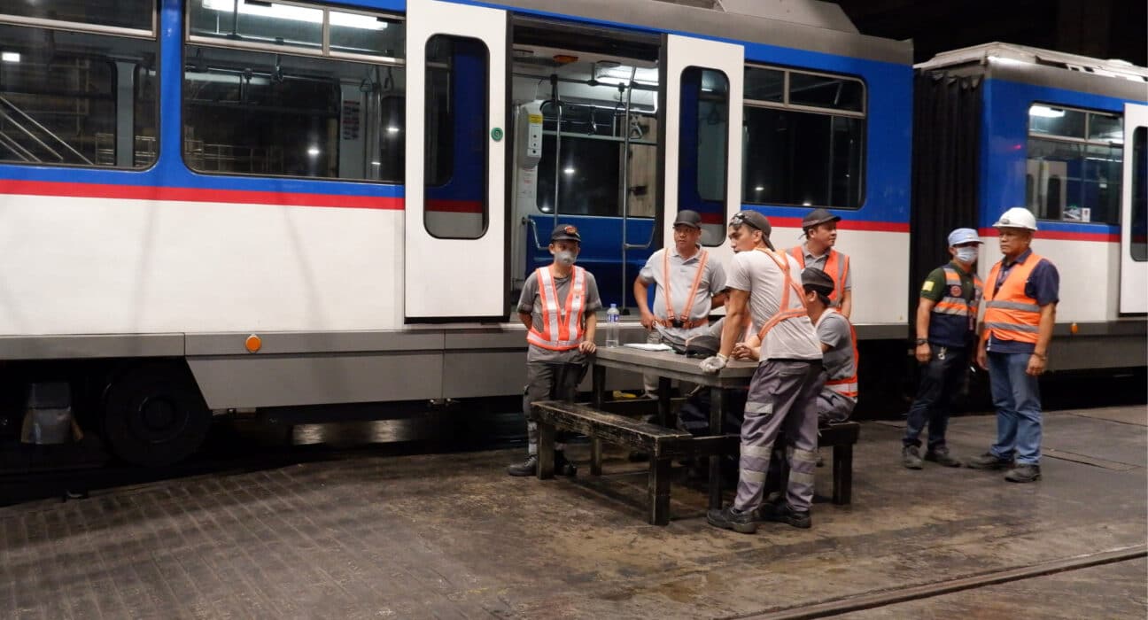 Maintenance works on MRT-3