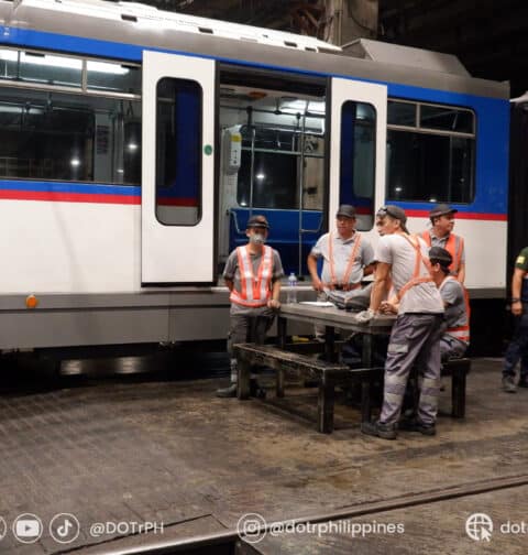 Maintenance works on MRT-3