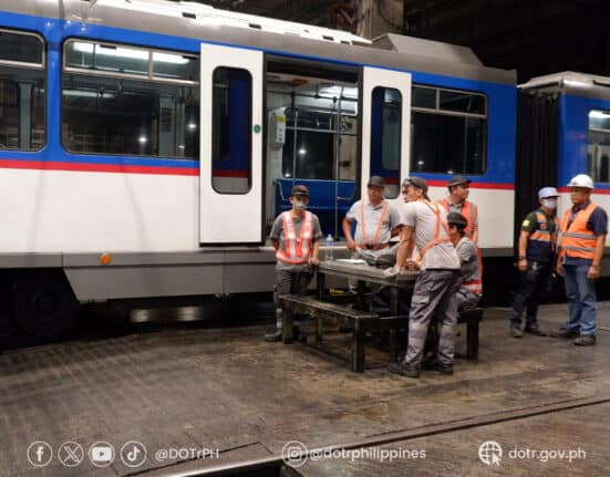 Maintenance works on MRT-3