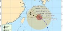 Typhoon Falcon exits PAR (August 1, 2023)