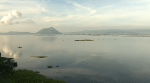 Taal Volcano (screengrab from PTV video)