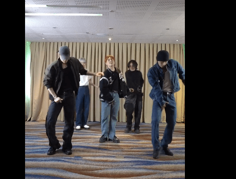 ATEEZ joins 'GENTO' dance craze (Screengrab from SB19 video)