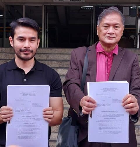 Broadcast journalist Atom Araullo on Monday, September 11, 2023, filed a lawsuit against former Presidential Communications Office Undersecretary Lorraine Badoy and Jeffrey Celiz (Photo: National Union of Journalists of the Philippines)