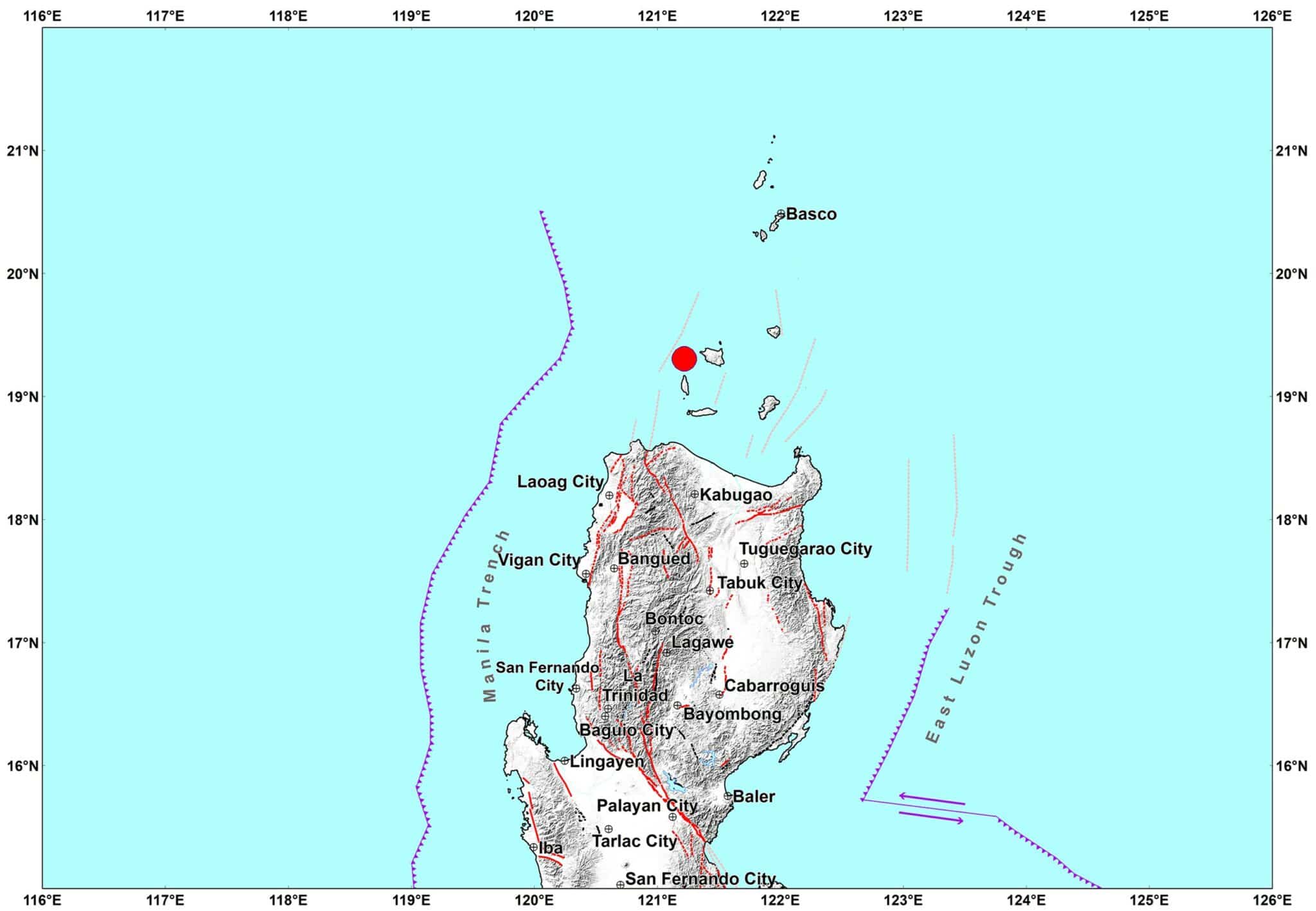 Aftershocks hit Dalupiri Island following magnitude 6.3 earthquake on Tuesday, Sept. 12, 2023 (Courtesy: PHIVOLCS)