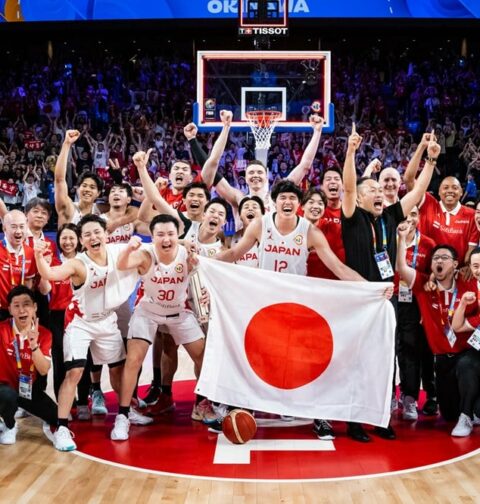 Japan men's basketball team at FIBA World Cup 2023 (Photo: FIBA)