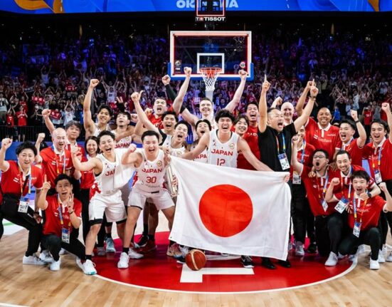 Japan men's basketball team (Photo: FIBA)
