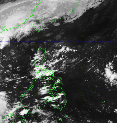 Amihan season is here (PAGASA satellite image 3:30 pm, 10-20-2023)