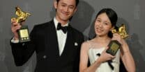 60th Golden Horse Film Awards in Taipei on November 25, 2023. (Photo by Sam Yeh / AFP)