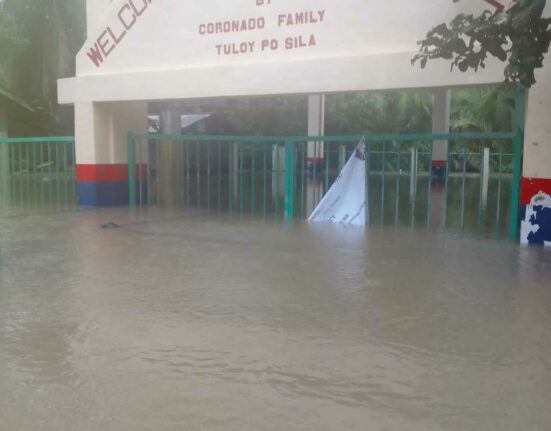 Flooding (Barangay Cale, Ragay, Camarines Sur: NDRRMC photo)