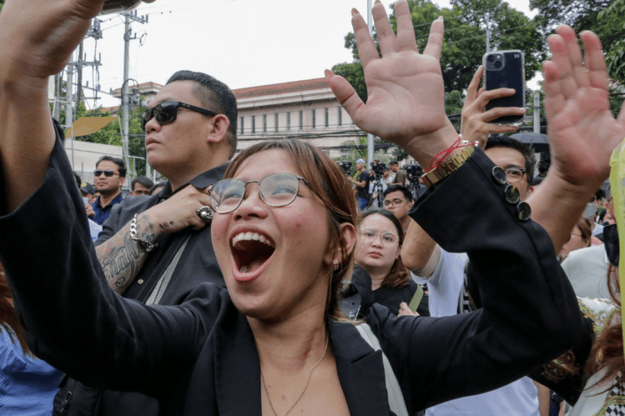 The announcement of the 2023 Bar Exam results in Manila on Tuesday, December 5, 2023, elicited various emotions among exam takers and their parents. The University of Santo Tomas (UST) secured the fifth position with an 85.25% passing rate, while the University of the Philippines (UP) followed closely with an 89.45% passing rate. The University of San Carlos (USC) claimed the third spot, achieving a 90.91% passing rate, trailed by San Beda University with a 92.20% passing rate. Ateneo de Manila University (ADMU) emerged as the top law school, boasting a remarkable 94.08% passing rate. Photo by Ryan Baldemor