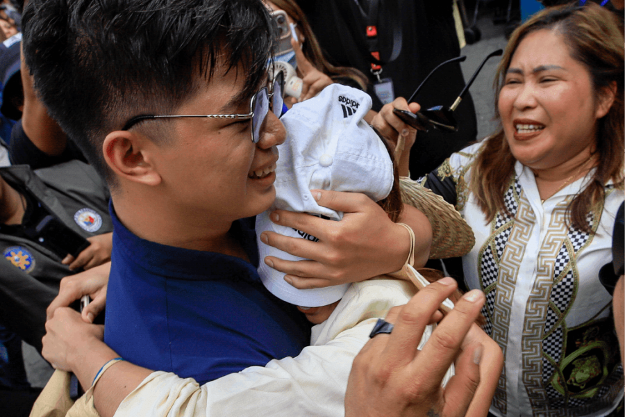 The announcement of the 2023 Bar Exam results in Manila on Tuesday, December 5, 2023, elicited various emotions among exam takers and their parents. The University of Santo Tomas (UST) secured the fifth position with an 85.25% passing rate, while the University of the Philippines (UP) followed closely with an 89.45% passing rate. The University of San Carlos (USC) claimed the third spot, achieving a 90.91% passing rate, trailed by San Beda University with a 92.20% passing rate. Ateneo de Manila University (ADMU) emerged as the top law school, boasting a remarkable 94.08% passing rate. Photo by Ryan Baldemor