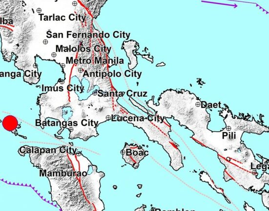 Magnitude 5.9 quake hits Occidental Mindoro, felt in Metro Manila (Courtesy: PHIVOLCS)