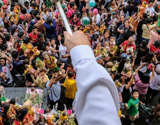 Filipinos celebrate Feast of Sto. Niño Jan, 21, 2024 (Photo: Ryan Baldemor/RepublicAsia)