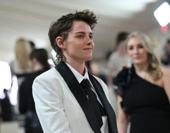 (FILES) US actress Kristen Stewart arrives for the 2023 Met Gala at the Metropolitan Museum of Art on May 1, 2023, in New York. - Movie stars and indie darlings from Pedro Pascal and Kristen Stewart to Richard Linklater and Steven Soderbergh were headed to the mountains of Utah on Thursday for the 40th edition of the Sundance film festival. (Photo by Angela WEISS / AFP)