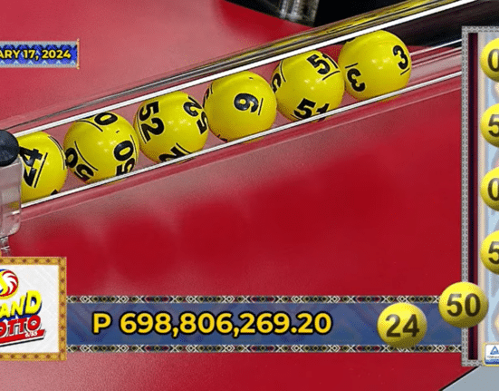 P698-M jackpot for Grand Lotto 6/55 hit (January 17, 2024)