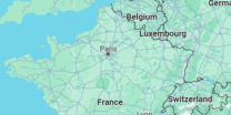 France-Belgium map