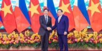 In Hanoi, President Ferdinand R. Marcos Jr. and Vietnamese Prime Minister Pham Minh Chinh discussed trade and investment opportunities, defense cooperation, maritime agreements, environmental initiatives, and international issues. (Photo: Presidential Communications Office)