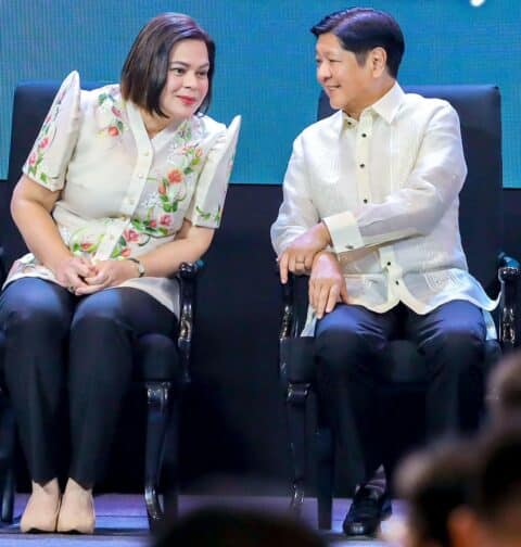Vice President Sara Duterte and President Ferdinand Marcos Jr. (Photo: Presidential Communications Office)