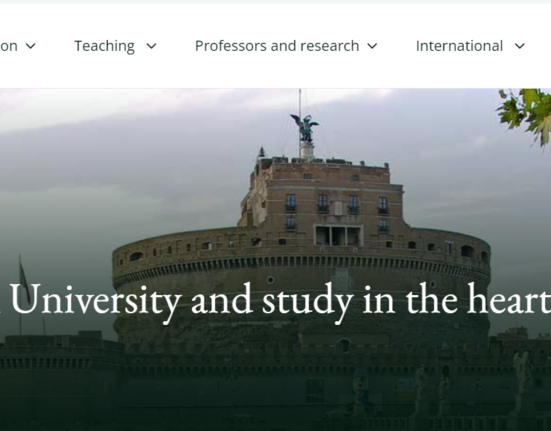 Lumsa Catholic university website