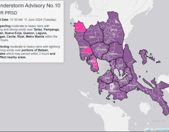 PAGASA HEAVY RAIN