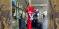 PH bet Jasmin Bungay leaves for Albania for Miss Globe 2024