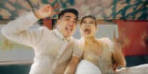 This couple turns traditional jeepney to bridal car for their wedding