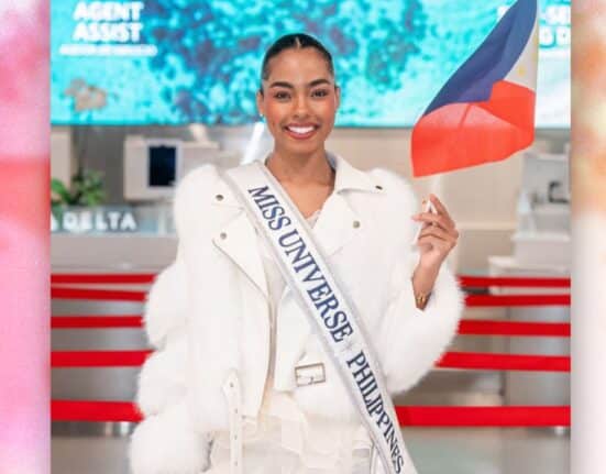 Chelsea Manalo lands in Mexico for Miss Universe 2024