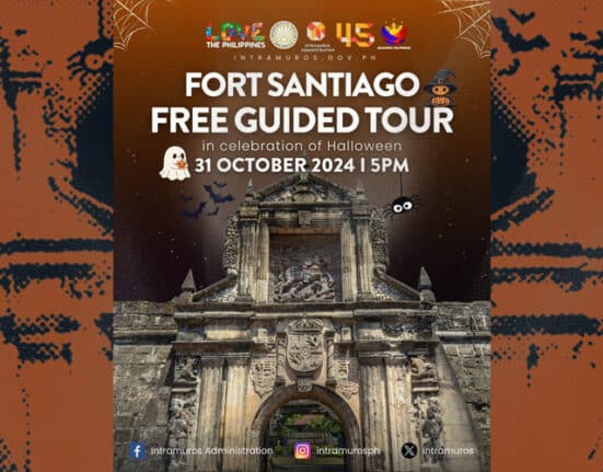 Explore Fort Santiago through a free Halloween guided tour on October 31