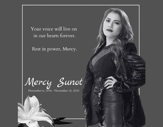 Mercy Sunot, OPM rock band Aegis vocalist, passes away