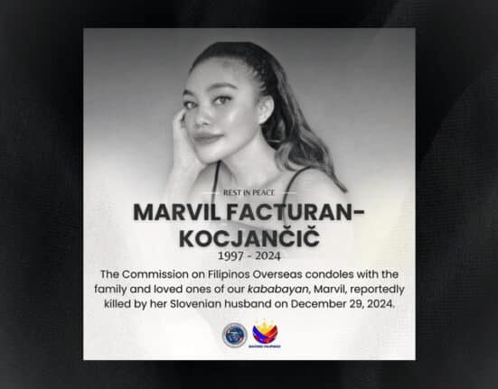 Filipina Killed in Slovenia, Husband in Custody