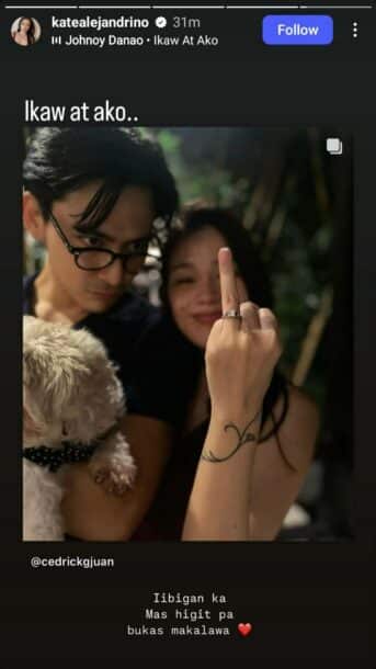 Celebrity couple Cedrick Juan, Kate Alejandrino now engaged