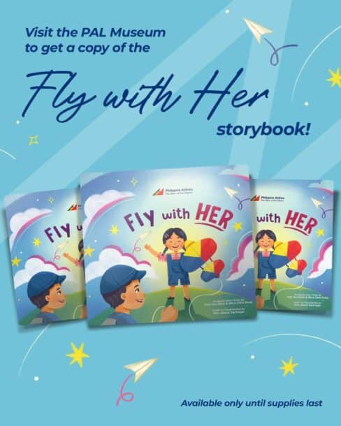 Fly with Her storybook of Philippine Airlines