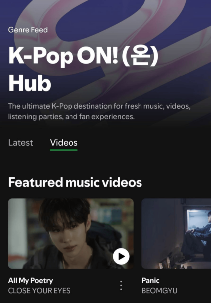 Spotify brings Filo K-pop fans closer to idols with 'K-Pop ON! Hub'