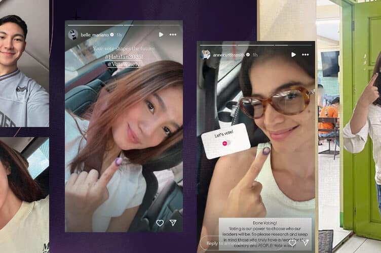 LOOK: Local celebrities cast vote for #BotoNgKabataan2025