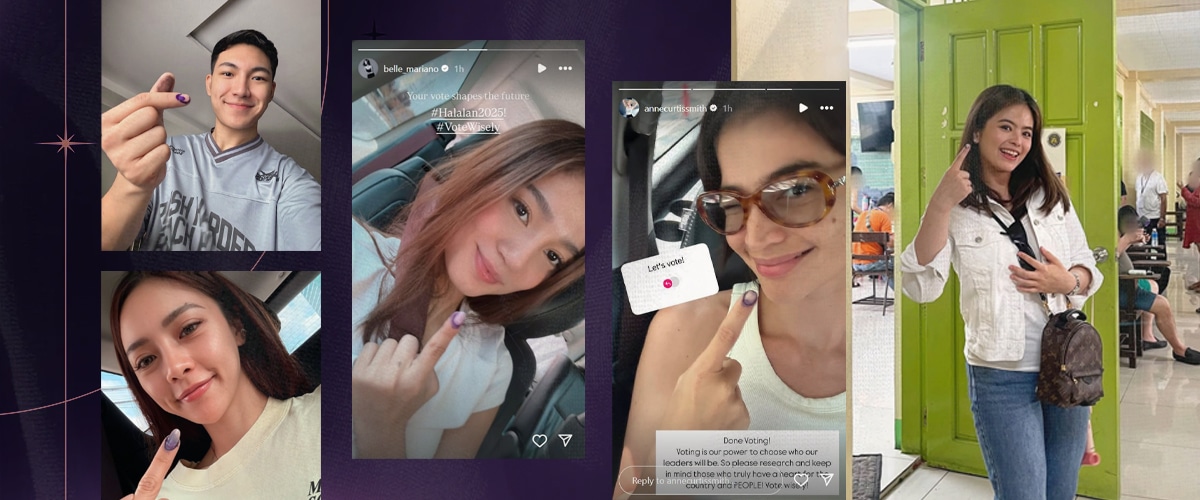 LOOK: Local celebrities cast vote for #BotoNgKabataan2025