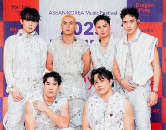P-Pop Group 1st One Steals the Show in ASEAN-Korea Music Fest