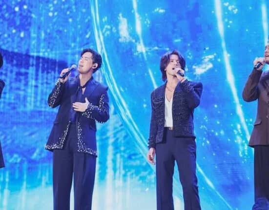 OG F4 reunites onstage during Mayday’s anniversary concert in Taiwan