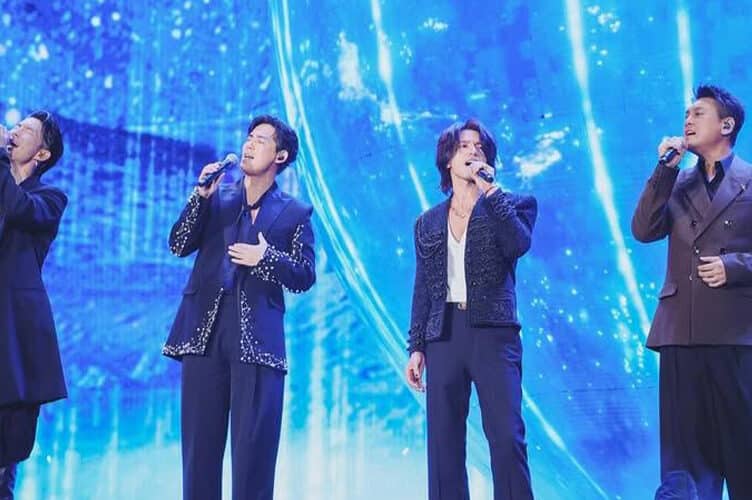 OG F4 reunites onstage during Mayday’s anniversary concert in Taiwan