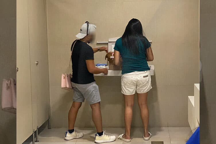 'Respect boundaries:' PAWS reacts to viral photos of dog on diaper changing station in mall restroom