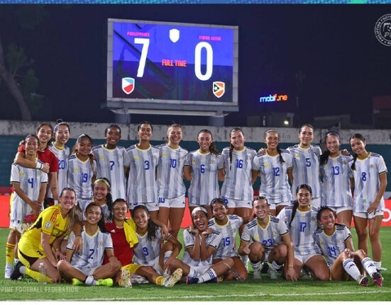 Photo Courtesy: Philippine Women’s National Football Team | Facebook