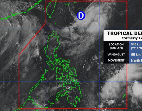 Tropical Depression Huaning Not Expected to Affect PH